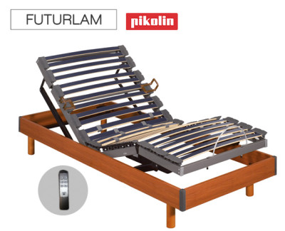 Somier de madera inalámbrico Futurlam eléctrico de Pikolin