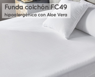 Funda de colchón rizo Aloe Vera FC49 de Pikolin Home