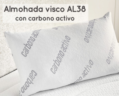 Almohada viscoelástica carbono activo AL38 de Pikolin Home