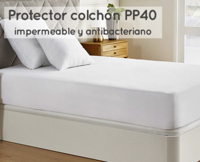 Protector colchón antialérgico y antifluidos PP40 de Pikolin Home