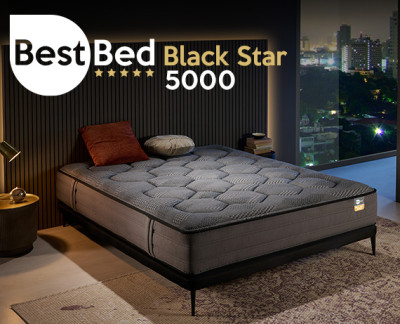 Colchón de muelles ensacados Bestbed Black Star 5000