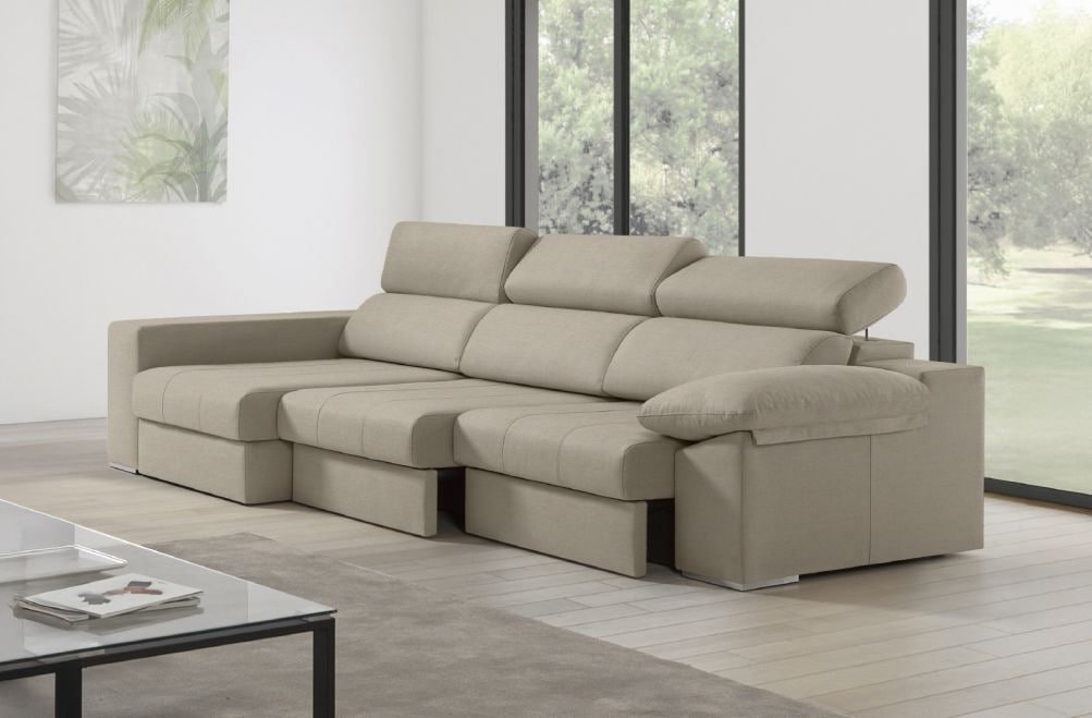 Sofá de tela Esmeralda de HOME - principal