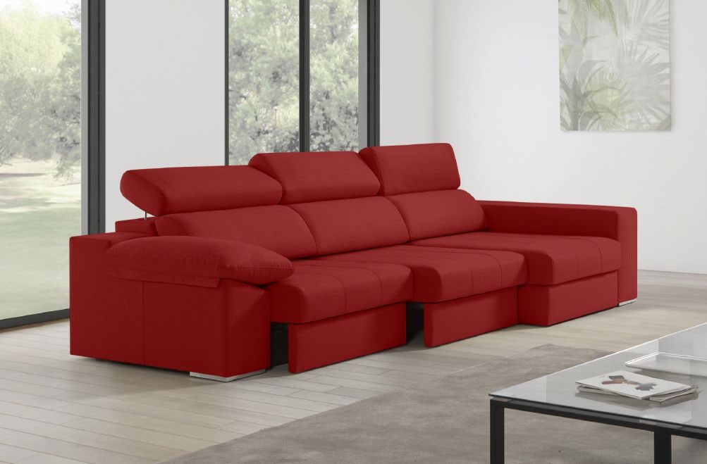 Sofá de tela Esmeralda de HOME - principal