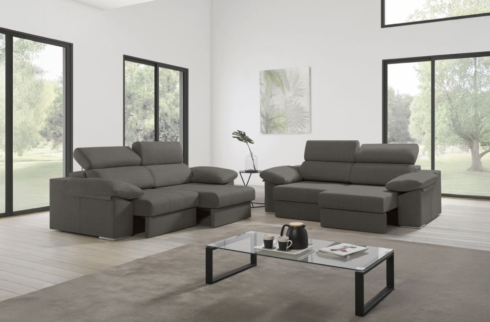 Sofá de tela Esmeralda de HOME - principal