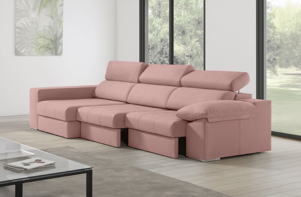 Sofá de tela Esmeralda de HOME - principal