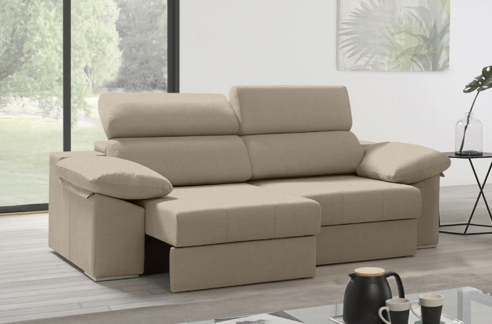 Sofá de tela Esmeralda de HOME - principal