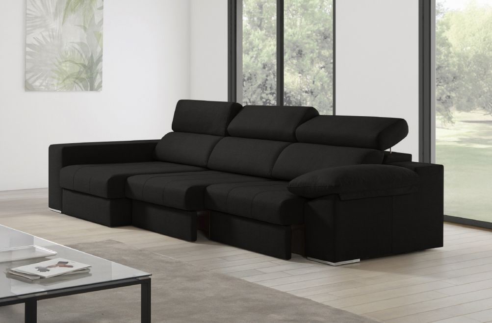 Sofá de tela Esmeralda de HOME - principal