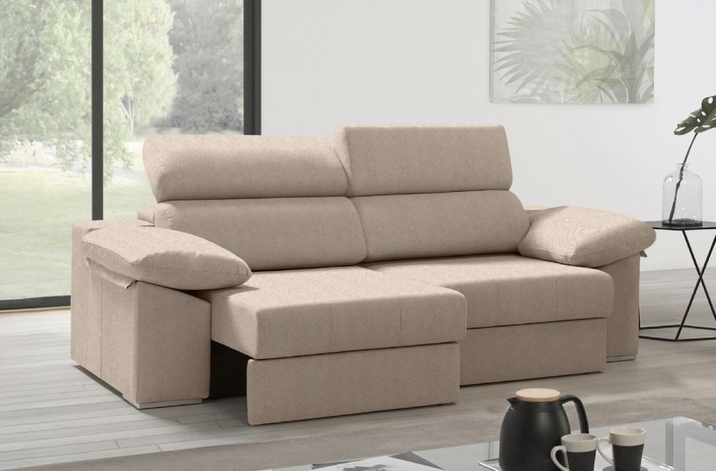 Sofá de tela Esmeralda de HOME - principal