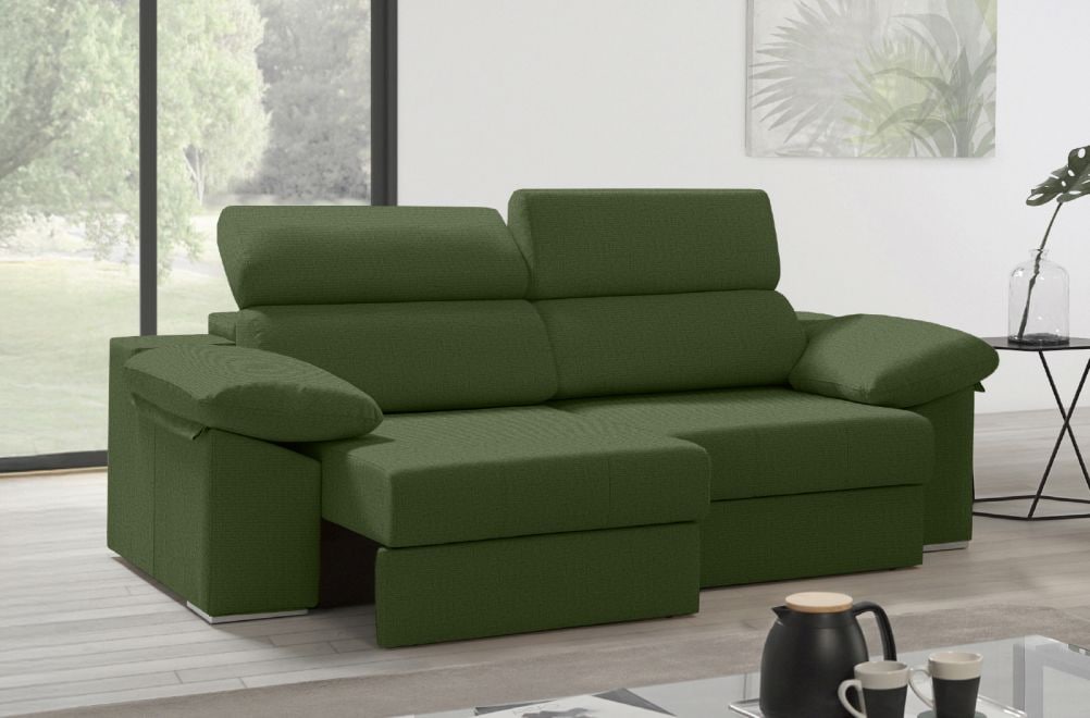 Sofá de tela Esmeralda de HOME - principal