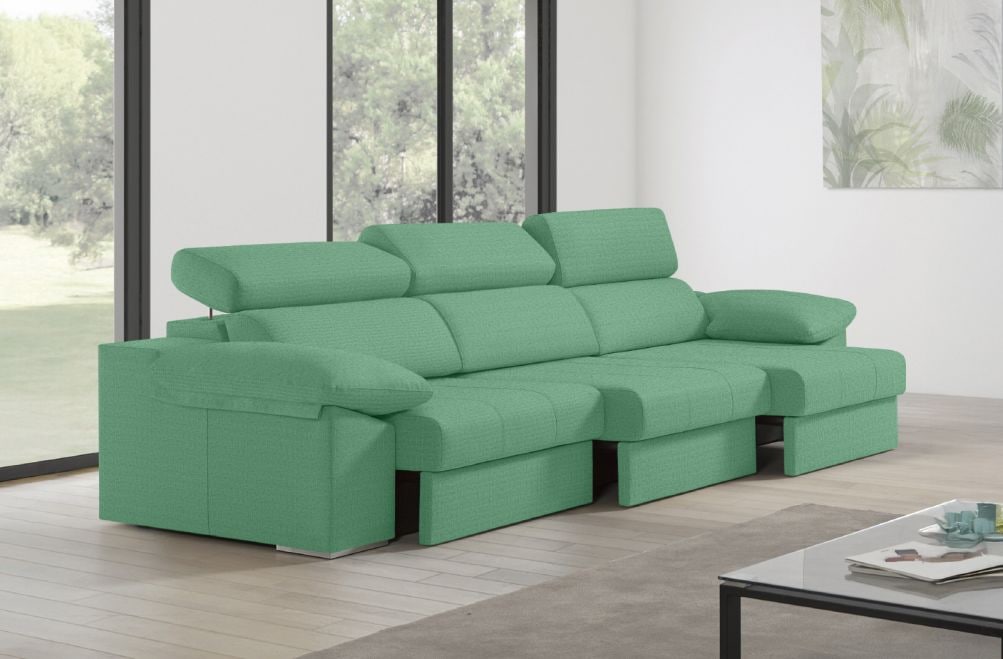 Sofá de tela Esmeralda Plus de HOME - principal