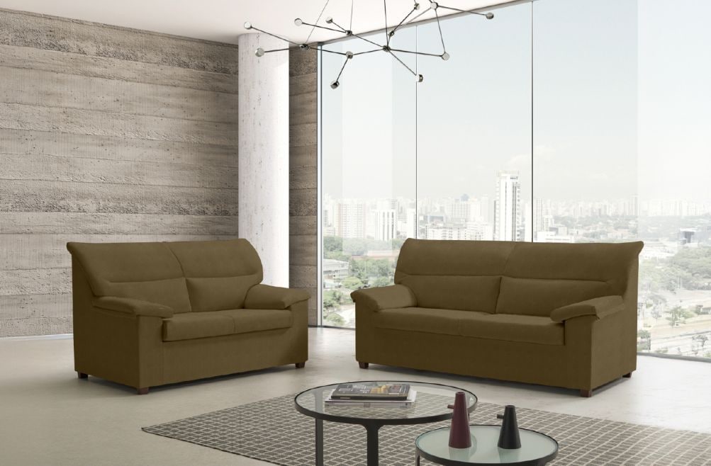 Sofá de tela Damaris de HOME - principal