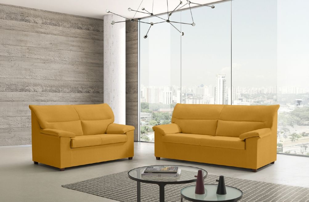 Sofá de tela Damaris de HOME - principal