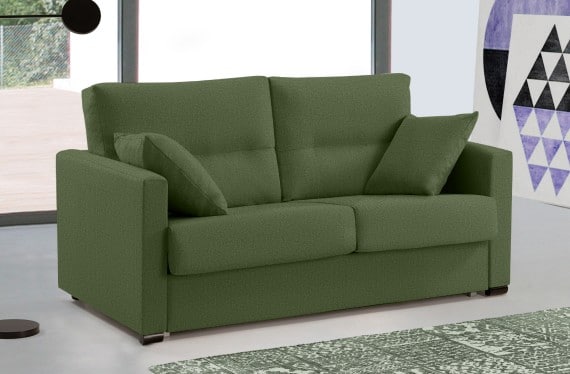 Sofá cama de apertura italiana de tela Aquila de HOME - principal