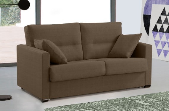 Sofá cama de apertura italiana de tela Aquila de HOME - principal