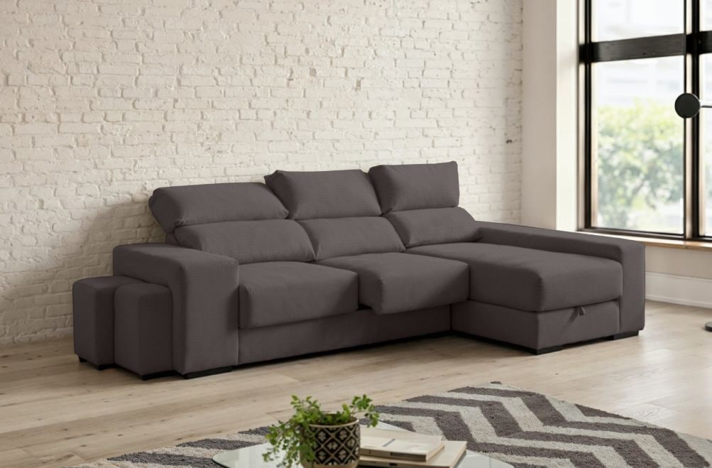 Sofá de tela Elon de HOME - principal