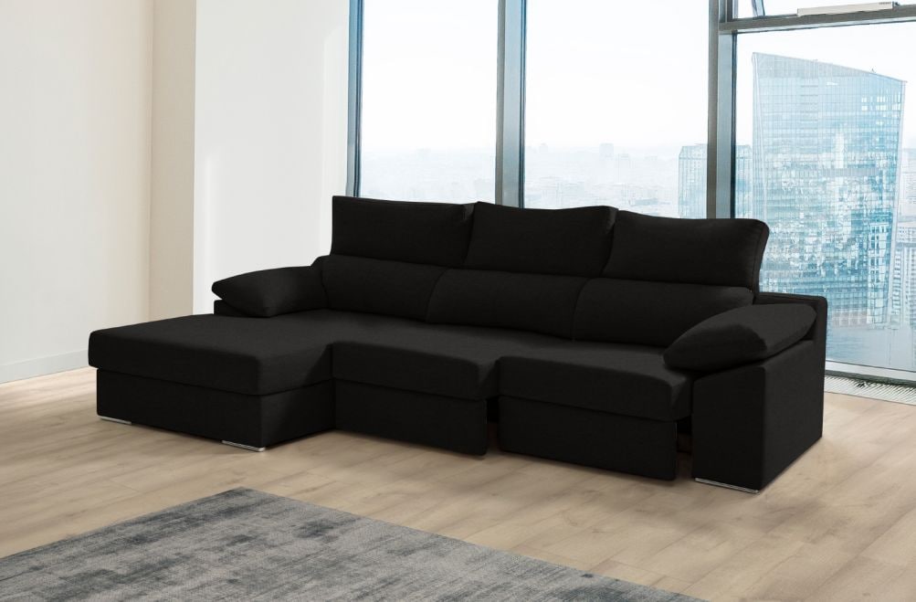 Sofá de tela Rachel de HOME - principal