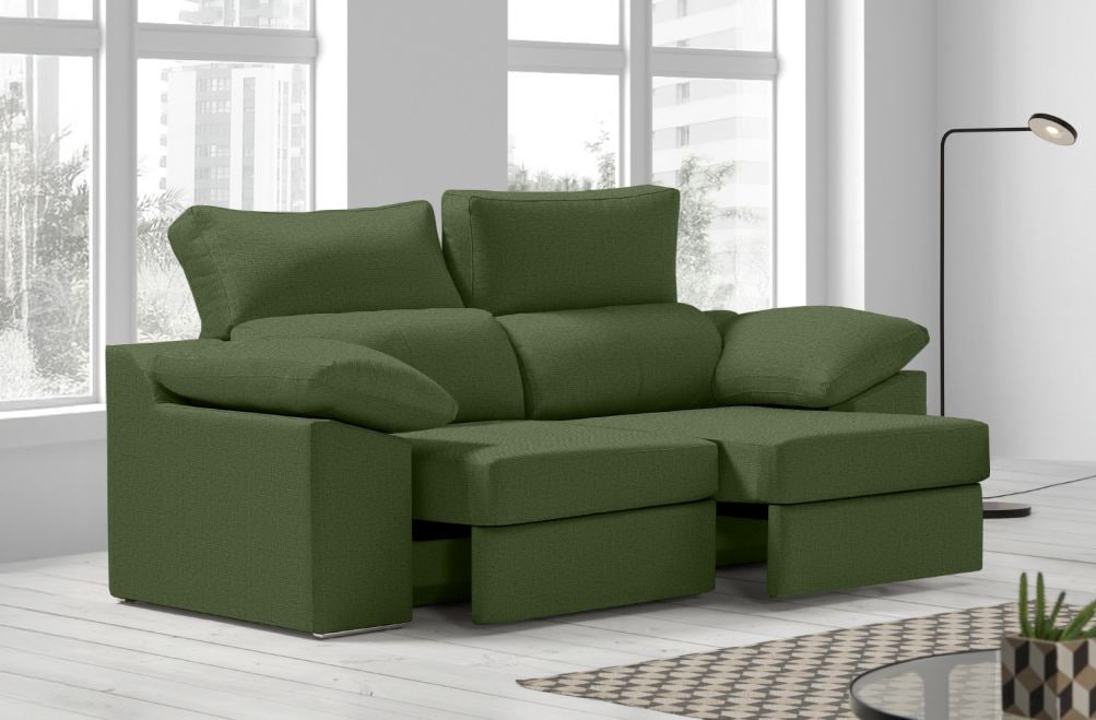 Sofá de tela Rachel de HOME - principal