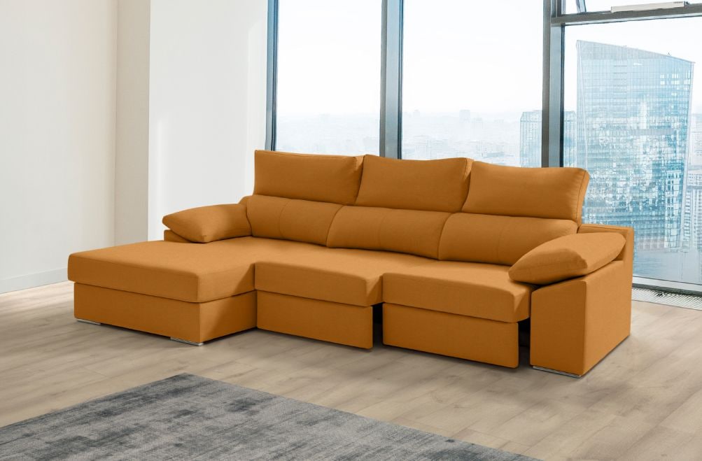 Sofá de tela Rachel de HOME - principal