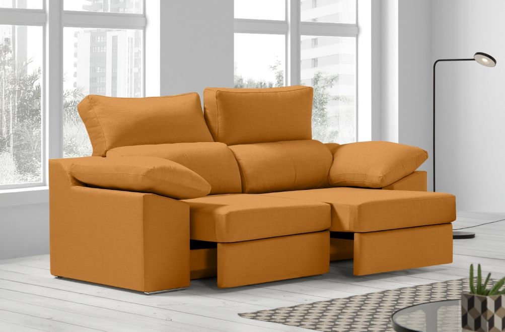 Sofá de tela Rachel de HOME - principal