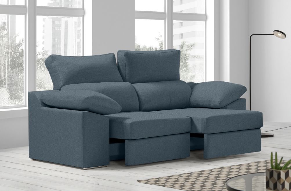 Sofá de tela Rachel de HOME - principal