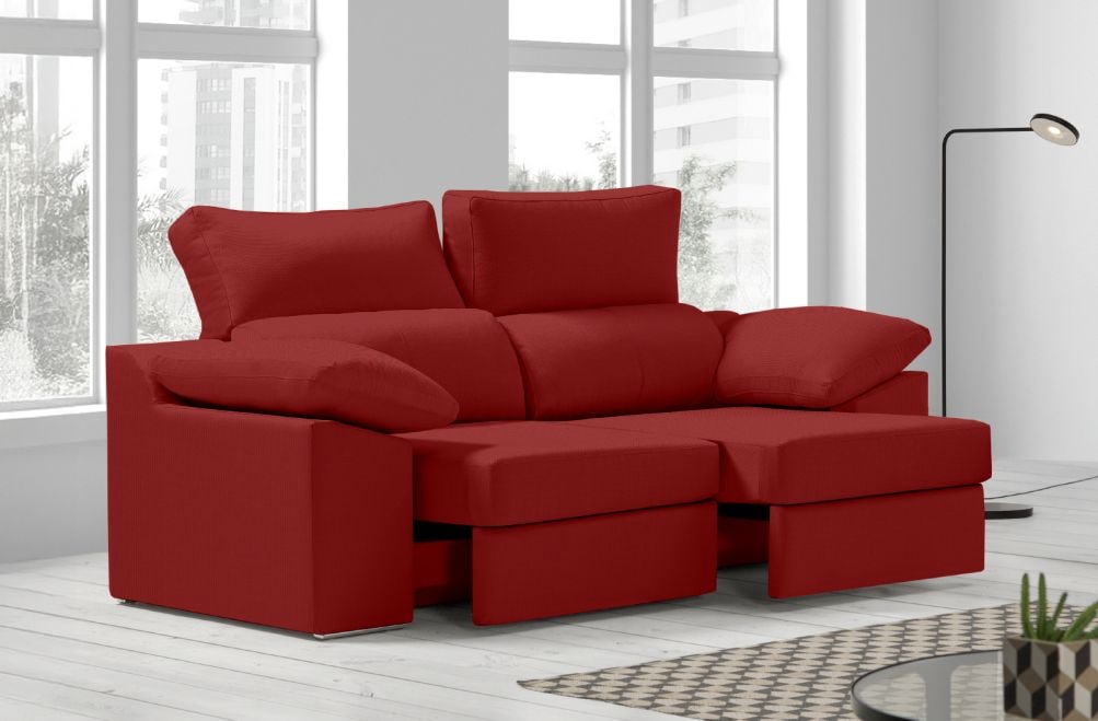 Sofá de tela Rachel de HOME - principal