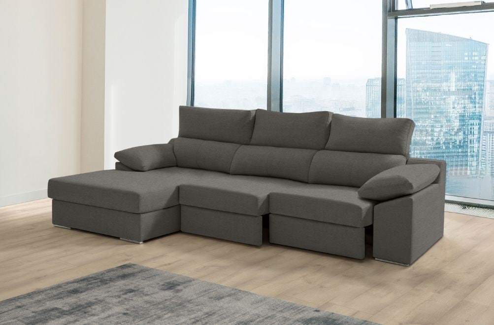 Sofá de tela Rachel de HOME - principal