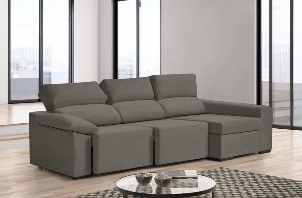 Sofá de tela Dener de HOME - principal