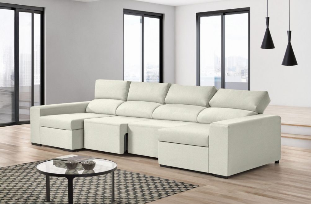 Sofá de tela Dener de HOME - principal