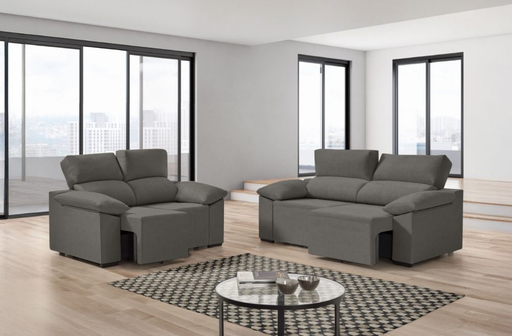 Sofá de tela Dener de HOME - principal