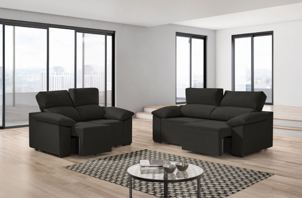 Sofá de tela Dener de HOME - principal