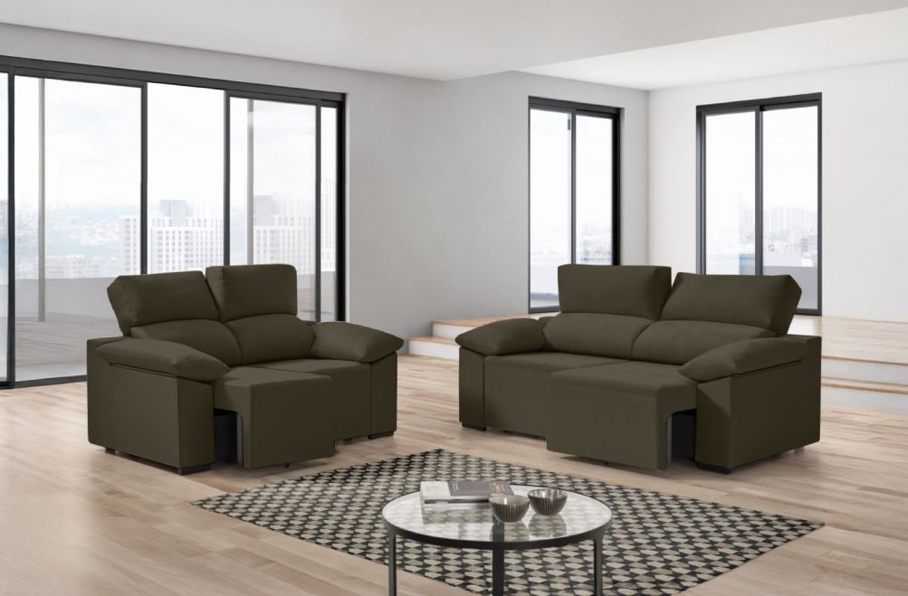 Sofá de tela Dener de HOME - principal