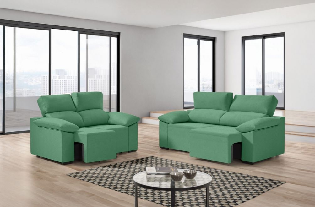 Sofá de tela Dener de HOME - principal