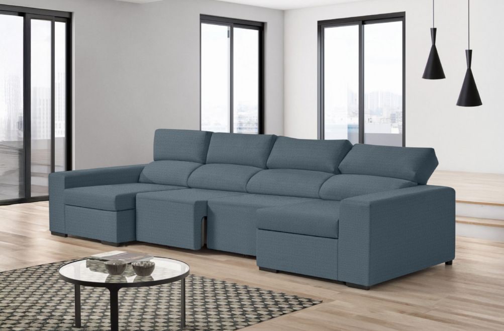 Sofá de tela Dener de HOME - principal