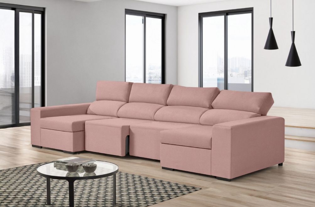 Sofá de tela Dener de HOME - principal