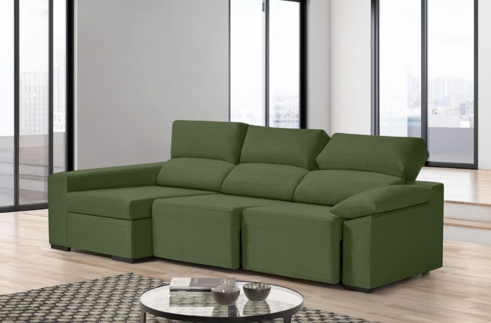 Sofá de tela Dener de HOME - principal