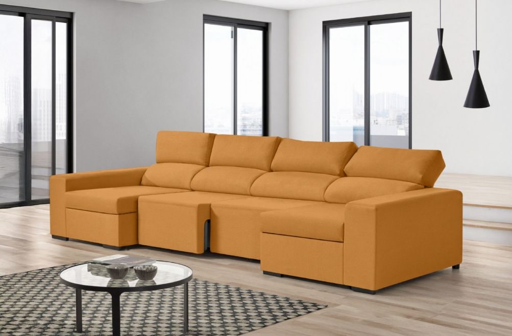 Sofá de tela Dener de HOME - principal