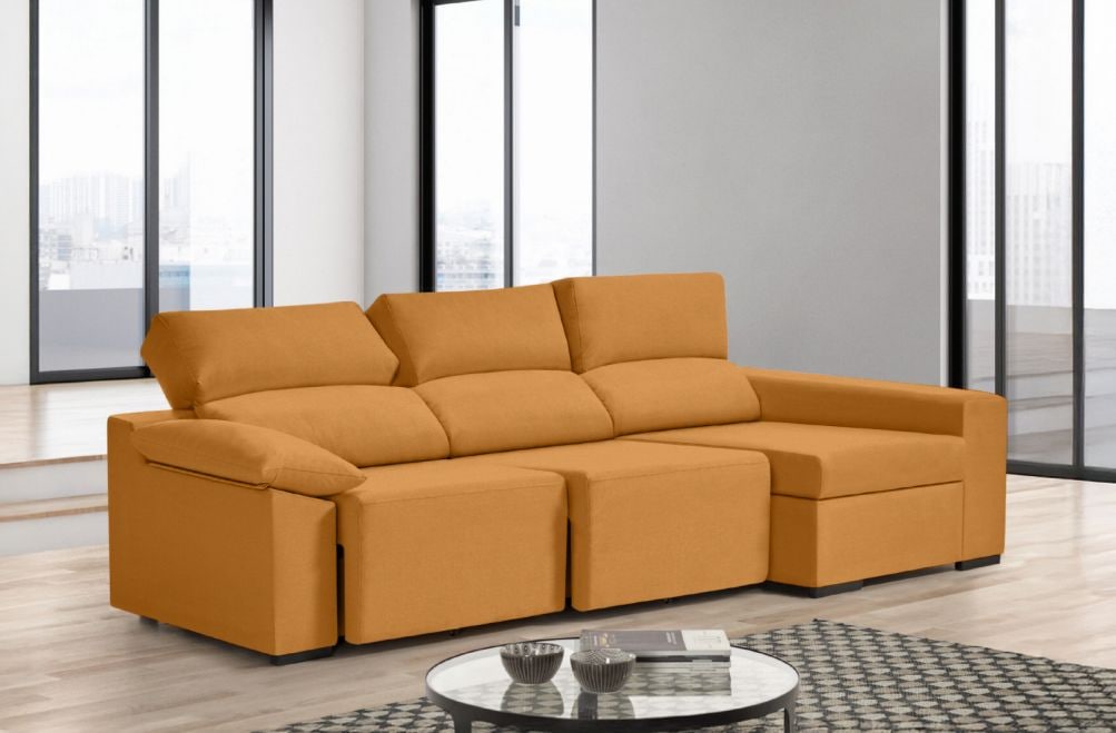 Sofá de tela Dener de HOME - principal