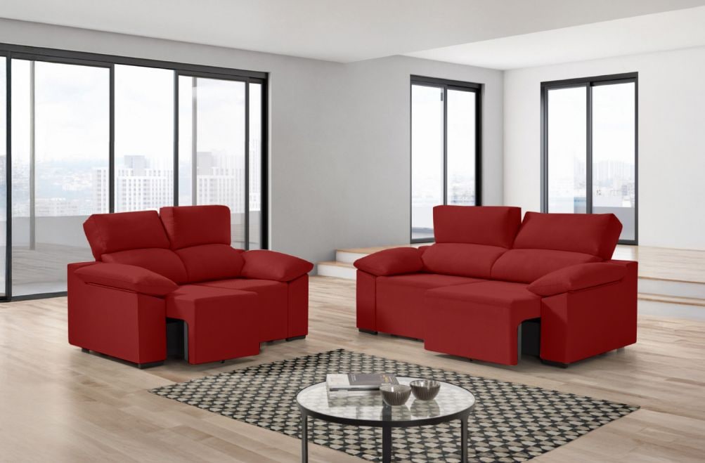 Sofá de tela Dener de HOME - principal