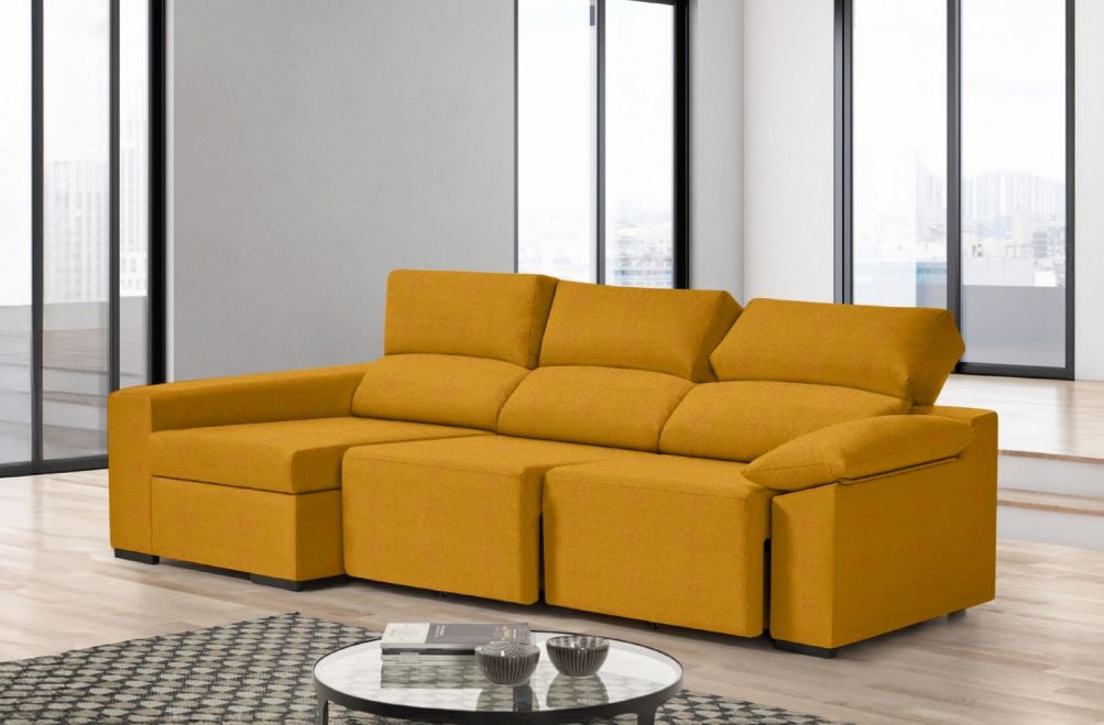 Sofá de tela Dener de HOME - principal