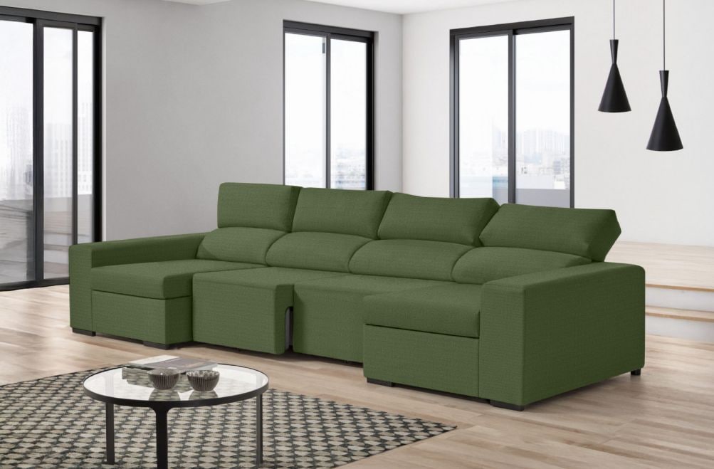 Sofá de tela Dener de HOME - principal