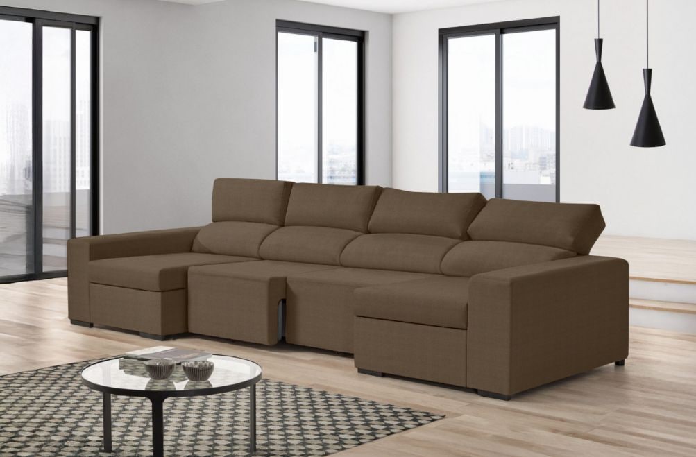 Sofá de tela Dener de HOME - principal