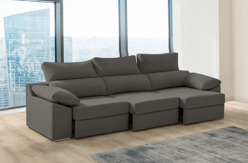 Sofá de tela Rachel Plus de HOME - principal