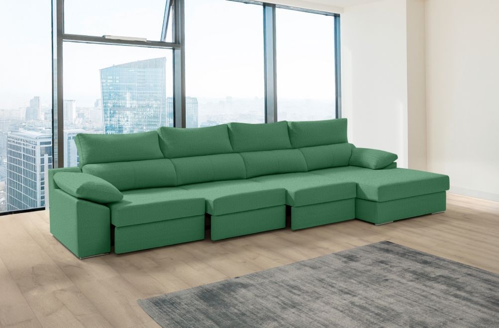 Sofá de tela Rachel Plus de HOME - principal