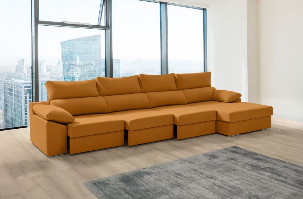 Sofá de tela Rachel Plus de HOME - principal