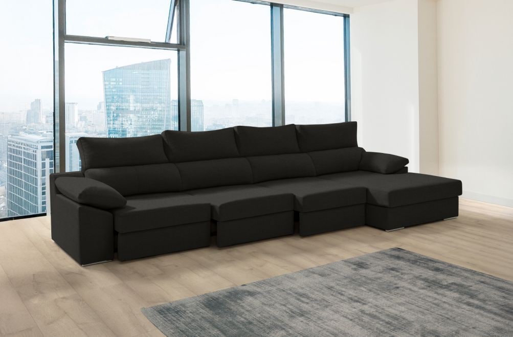 Sofá de tela Rachel Plus de HOME - principal