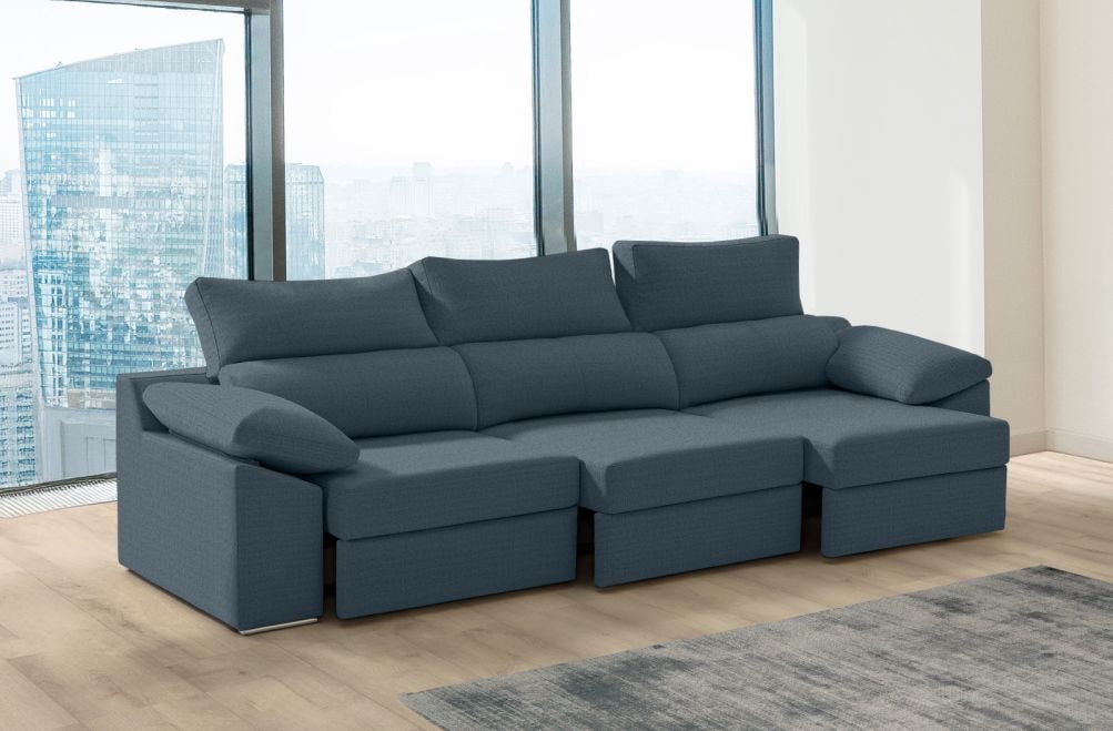 Sofá de tela Rachel Plus de HOME - principal