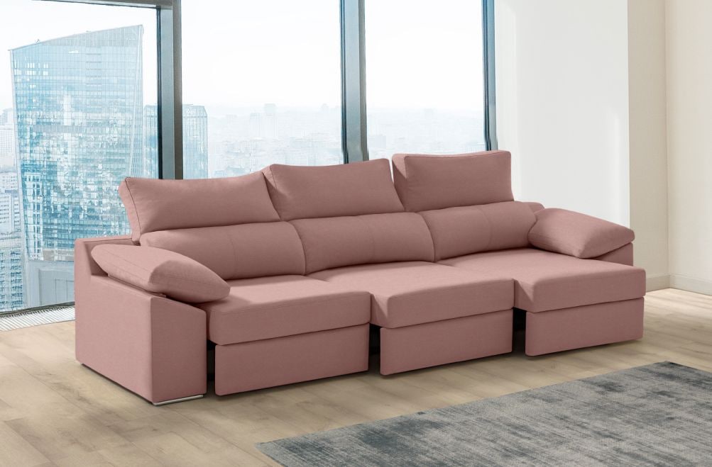 Sofá de tela Rachel Plus de HOME - principal