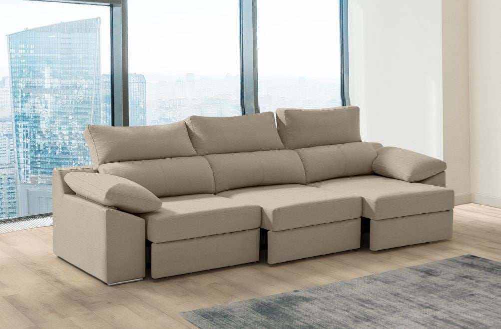 Sofá de tela Rachel Plus de HOME - principal