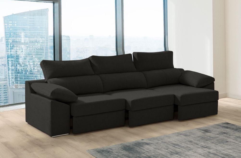 Sofá de tela Rachel Plus de HOME - principal