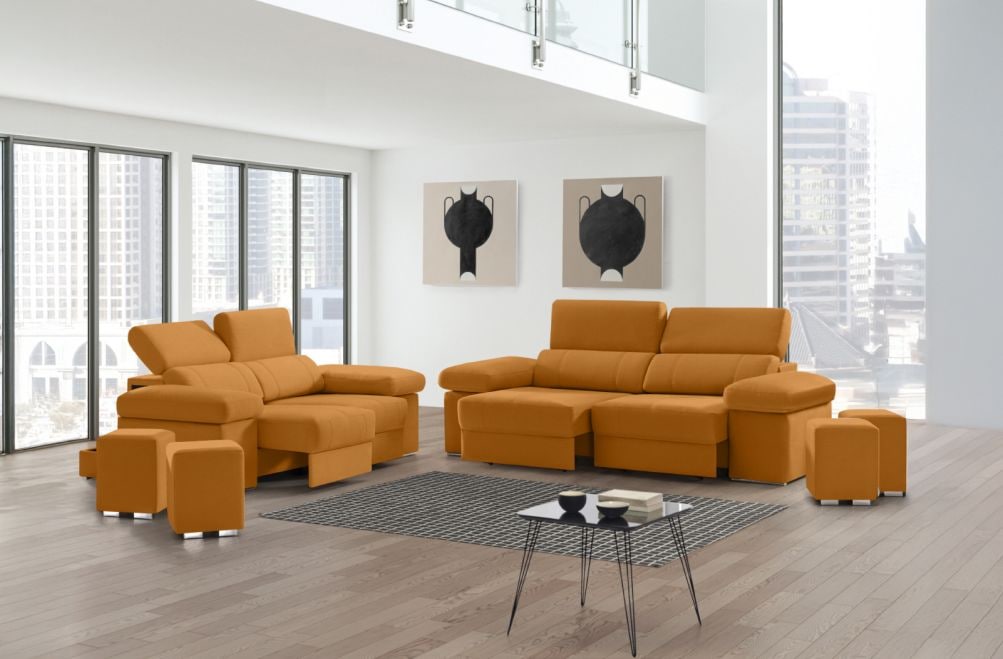 Sofá de tela Ringo de StyleKomfort - principal